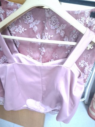 Conjunto Falda, Top y Chaqueta Rosa