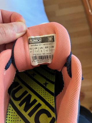 Zapatillas pádel Munich Hydra 101 Talla 41
