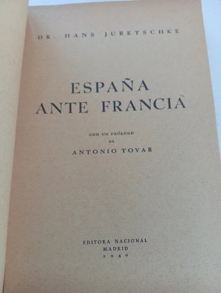 España ante Francia Sello Novelda Central Nacional