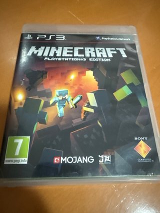 Minecraft PS3 Playstation 3 Edición