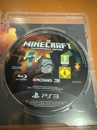 Minecraft PS3 Playstation 3 Edición