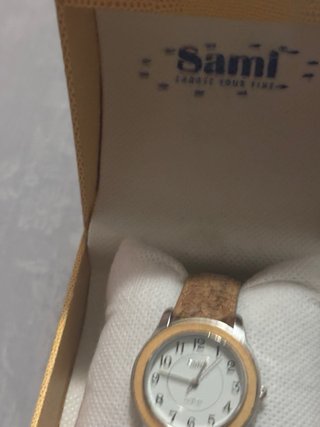Reloj Sami Marrón y Plateado