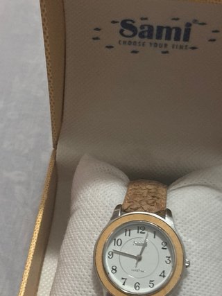 Reloj Sami Marrón y Plateado