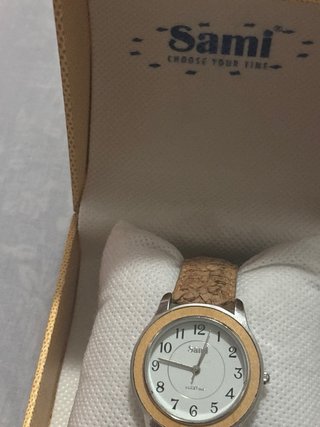 Reloj Sami Marrón y Plateado