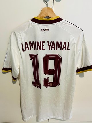 Camiseta España 2ª Equipación Lamine Yamal Talla M