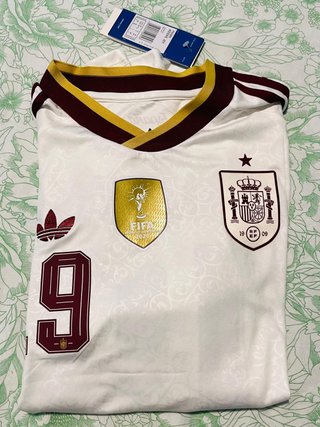 Camiseta España 2ª Equipación Lamine Yamal Talla M
