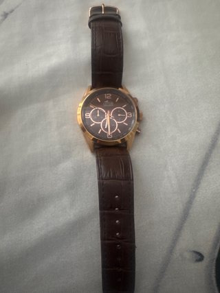 Reloj Lotus Dorado y Marrón NUEVO