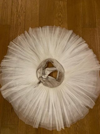 Tutu Danza Clásica Blanco Talla Única