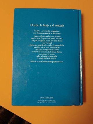 El león, la bruja y el armario