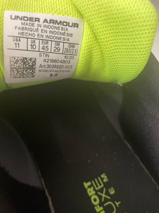 Under Armour HOVR Turbulence Zapatillas 45