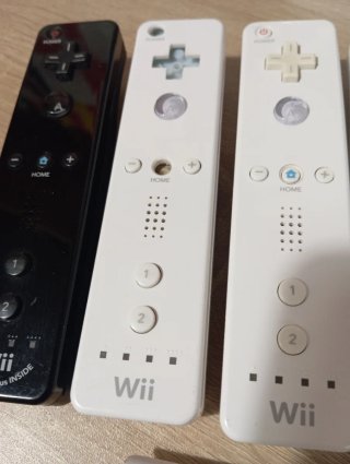Lote 5 mandos Wii + 1 Batería Recargable