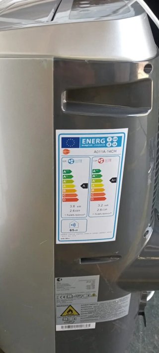 Aire Acondicionado Portátil Plata