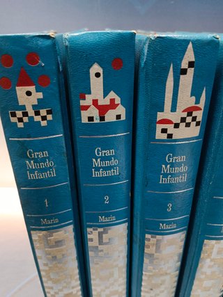 Gran mundo infantil 5 Tomos (enciclopedia) del 1 al 5