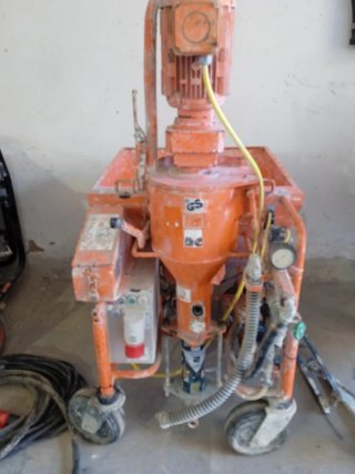 Máquina PFT Mortero