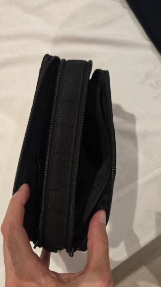 Bolso Piquadro Negro Hombre