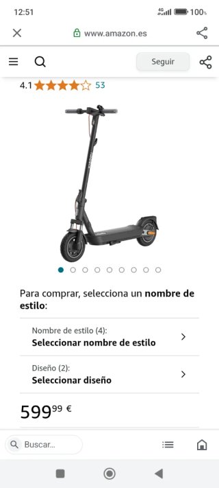 Patinete Eléctrico Xiaomi Pro 5