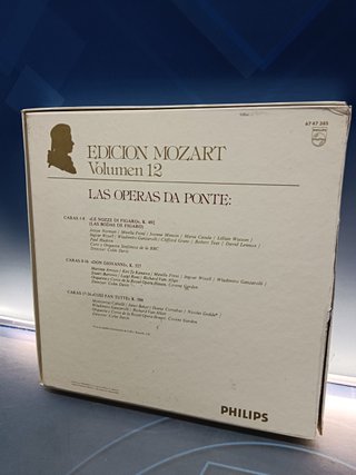 Box, Lp, vinilos, EDICION MOZART - LAS OPERAS DA PONTE (CAJA 12 LPS + LIBRETO PHILIPS ESPAÑA)