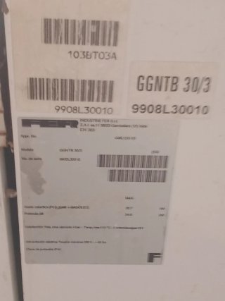 Caldera Gasoil Baltur Quemador Depósito