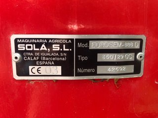 Sembradora Sola