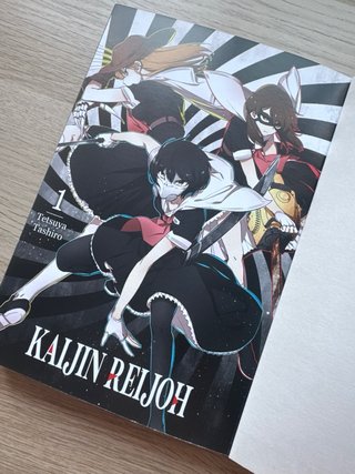 Manga Kaijin reijoh 1 primera edición con postal
