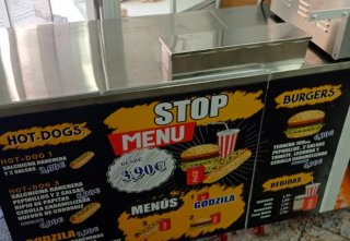 Carrito Hot Dogs Acero Inoxidable Nuevo