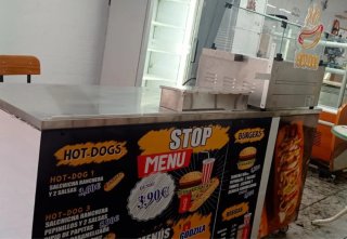 Carrito Hot Dogs Acero Inoxidable Nuevo