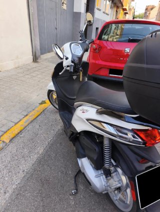 Piaggio Liberty 125 Scooter Blanca