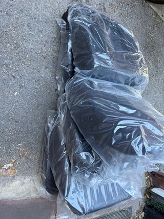 Asientos Polipiel Negra Individuales Nuevos