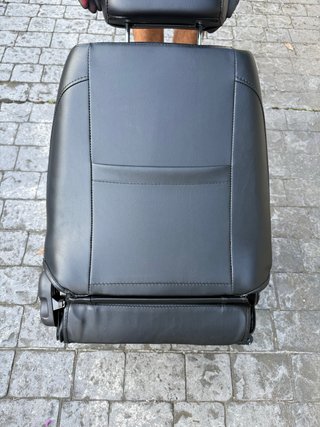 Asientos Polipiel Negra Individuales Nuevos