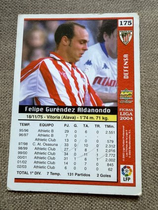 Lote cromos fútbol Liga 2004 (26 cromos)