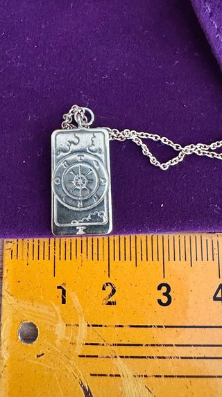 Aristocrazy. Colgantes tarot plata de ley baño 18k