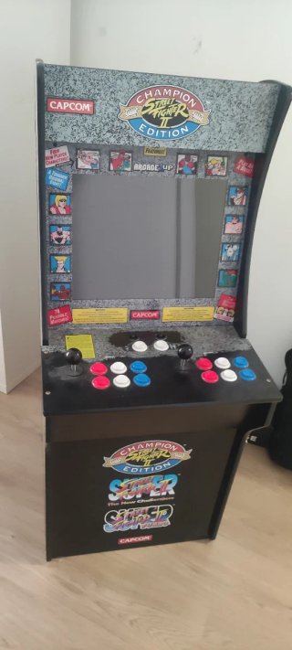 Máquina Arcade Street Fighter II Champion Edition