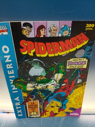 3 comics, forum, LA AVENTURA COMPLETAMENTE DIMINUTA DE SPIDEY , COMPLETA ,EXTRAS MARVEL - FORUM, con los posters