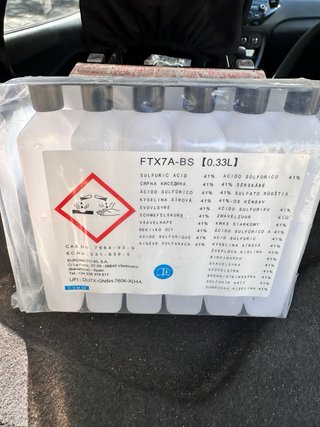 Batería Moto FB FTX7A-BS 12V 6Ah