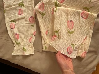 Pijama Lactancia Estampado Flores Talla L
