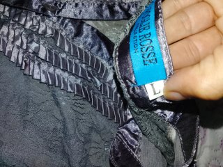 Camisa de encaje gris transparente