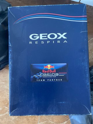 Zapatillas Geox x Redbull Negras
