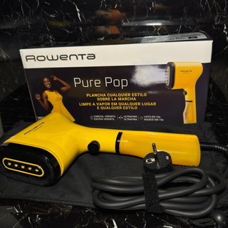Plancha de vapor Rowenta Pure Pop amarilla