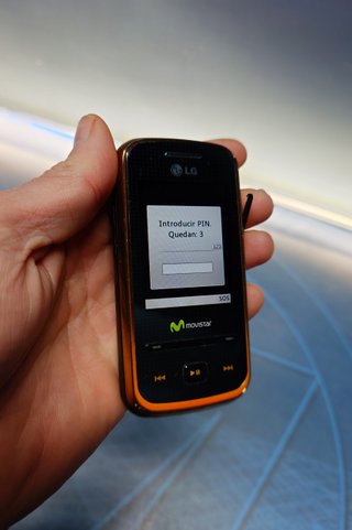 Teléfono Móvil Vintage LG Movistar GM310