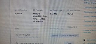 HP Compaq Ordenador Intel Core 2 VPro