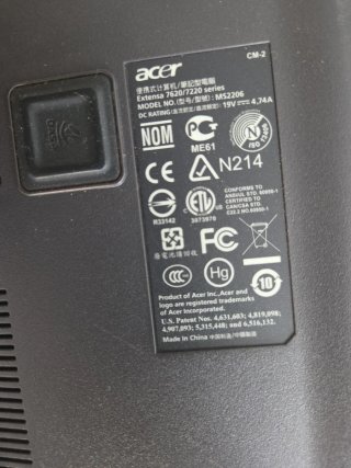 Portatile Acer per parti