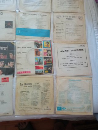 Pack 45 RPM Vinilos Latinos