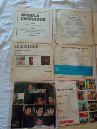 Pack 45 RPM Vinilos Latinos