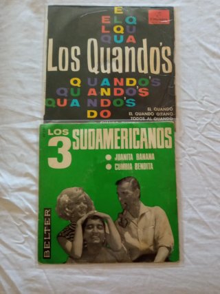 Pack 45 RPM Vinilos Latinos