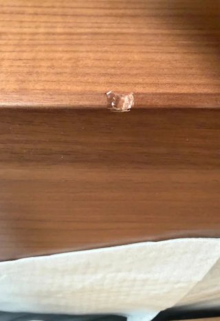 Sklum Mueble TV 180x45 cm en madera de chapa nogal