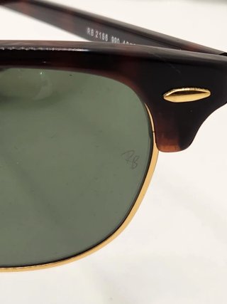 Gafas de sol Ray-Ban Clubmaster Marrón/Dorado
