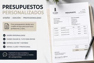 Presupuestos Personalizados Profesionales