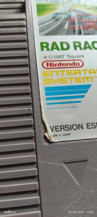 Rad Racer para NES