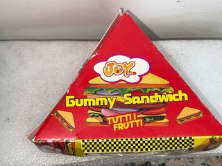 Gummy Sandwich Joy Gum Tutti Frutti. Mirar fotos