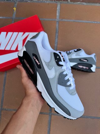 Nike Air Max 90 Gris y Blanco